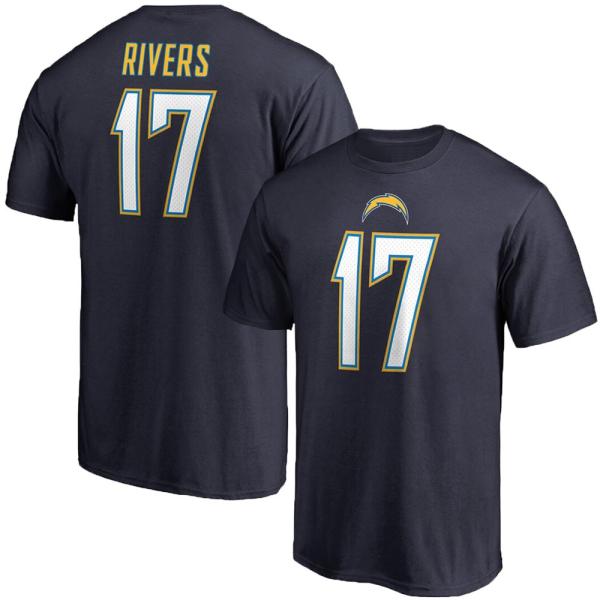 チャージャース フィリップ・リバース NFL Tシャツ ネーム＆ナンバー エリジブルレシーバー3 マ...
