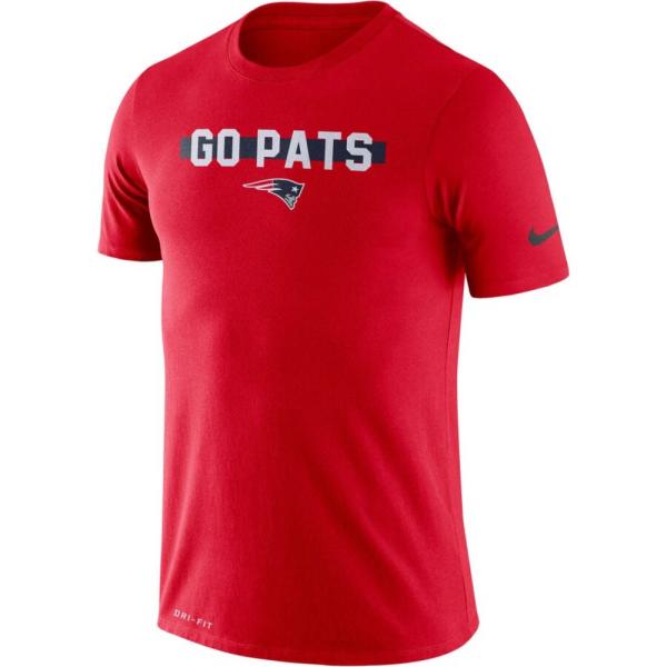 NFL ペイトリオッツ Tシャツ ドライフィット ローカル ナイキ/Nike レッド AV1293-...