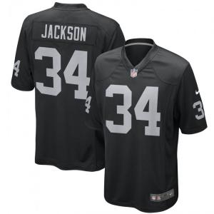 NFL ボー・ジャクソン レイダース ユニフォーム/ジャージ Game Jersey ナイキ/Nike ブラック 468964-023｜selection-j
