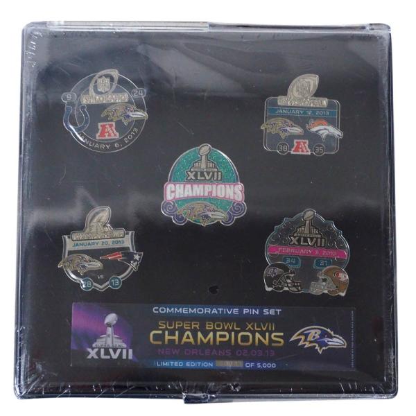 NFL レイブンズ 第47回スーパーボウル Champions Commemorative 5 Pi...