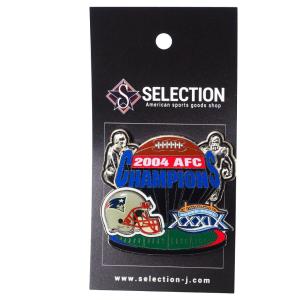 NFL ペイトリオッツ 第39回スーパーボウル AFC チャンピオンズ ピンズ ピンバッジ PSG｜selection-j