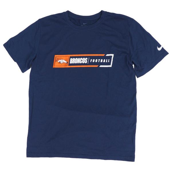 NFL ブロンコス Tシャツ レジェンド フットボール パフォーマンス ナイキ/Nike ネイビー【...