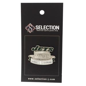 NFL ジェッツ Team Stadium Pin ピンバッチ ピンズ PSG｜selection-j