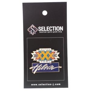 NFL 第30回スーパーボウル Hilton Pin ピンバッチ ピンズ Peter&David｜selection-j