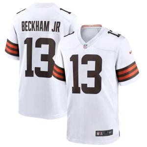 NFL オデル・ベッカム・ジュニア ブラウンズ ユニフォーム/ジャージ Game Jersey ナイキ/Nike ホワイト｜selection-j