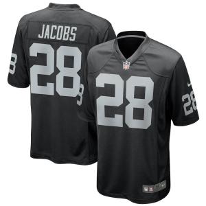 NFL ジョッシュ・ジェイコブス レイダース ユニフォーム/ジャージ Game Jersey ナイキ/Nike ブラック｜selection-j