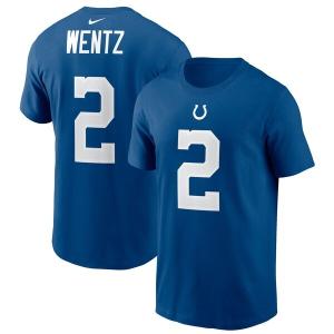 NFL Tシャツ カーソン・ウェンツ コルツ ナイキ Nike ロイヤル メンズ 半袖 Name & Number T-Shirt｜selection-j