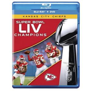 NFL チーフス グッズ 第54回スーパーボウル Super Bowl LIV Champions ブルーレイ＆DVDセット 英語版｜selection-j