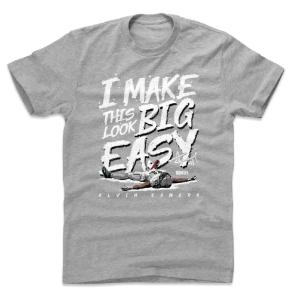 NFL Tシャツ アルバン・カマラ セインツ Make It Big Easy T-Shirts 500LEVEL ヘザーグレー｜selection-j
