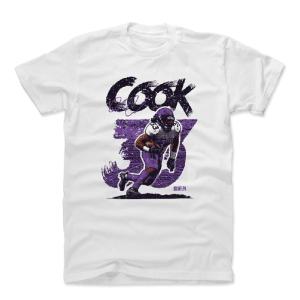 NFL Tシャツ ダルビン・クック バイキングス Comic P T-Shirts 500LEVEL ホワイト｜selection-j