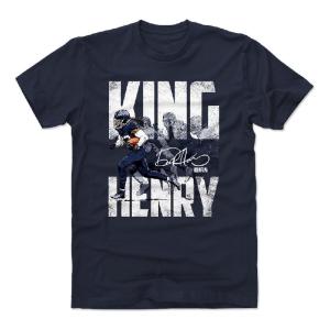 NFL Tシャツ デリック・ヘンリー タイタンズ King Henry T-Shirts 500LEVEL ネイビー｜selection-j
