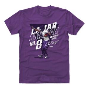 NFL Tシャツ ラマー・ジャクソン レイブンズ down Dance T-Shirts 500LEVEL パープル｜selection-j