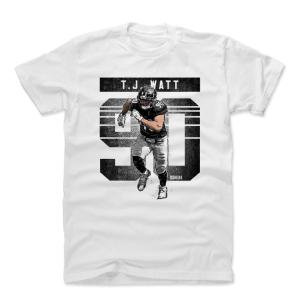 NFL Tシャツ T・J・ワット スティーラーズ Grunge K T-Shirts 500LEVEL ホワイト｜selection-j