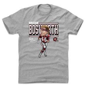 NFL オクラホマ大学 スーナーズ Tシャツ ブライアン・ボズワース Cartoon T-Shirt 500Level ヘザーグレー｜selection-j