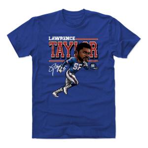 NFL ジャイアンツ Tシャツ ローレンス・テイラー Cartoon T-Shirt 500Level ロイヤルブルー｜selection-j