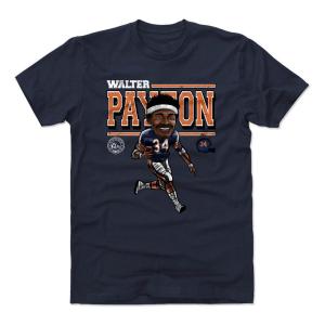 NFL ベアーズ Tシャツ ウォルター・ペイトン Cartoon T-Shirt 500Level True Navy｜selection-j