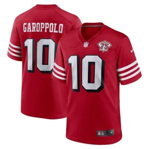 NFL ジミー・ガロポロ 49ers ユニフォーム 75周年記念 オルタネート Game Player ジャージ ナイキ Nike スカーレット｜selection-j