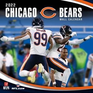 NFL カレンダー 2022年 ベアーズ 12X12 TEAM 壁掛け CALENDAR Turner｜selection-j