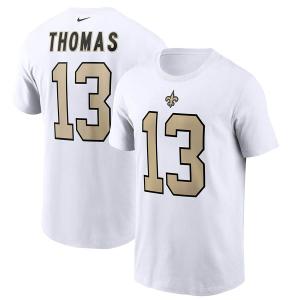 NFL マイケル・トーマス セインツ Tシャツ チーム プレイヤー ネーム&ナンバー 背番号 Tee ナイキ/Nike ホワイト｜selection-j