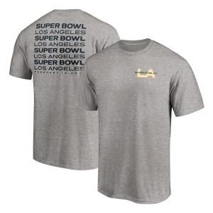 NFL Tシャツ 第56回スーパーボウル開催記念 Super Bowl LVI Rising Star T-Shirt Fanatics Branded ヘザーグレー｜selection-j