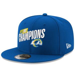 NFL ラムズ キャップ 2021 NFC カンファレンス 優勝記念 Champions 9FIFTY ニューエラ/New Era ロイヤル｜selection-j