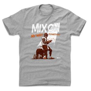 NFL ジョー・ミクソン ベンガルズ Tシャツ Piano W T-shirt 500level ヘザーグレー｜selection-j