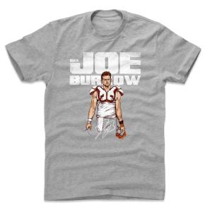 NFL ジョー・バロウ ベンガルズ Tシャツ Pads T-shirt 500level ヘザーグレー｜selection-j