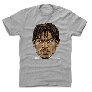 NFL ジャマール・チェイス ベンガルズ Tシャツ Stare T-shirt 500level ヘザーグレー｜selection-j