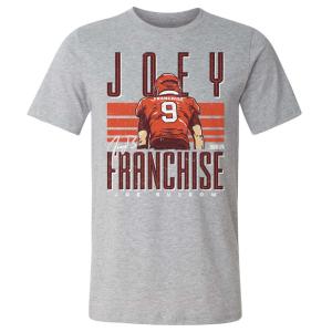 NFL ジョー・バロウ ベンガルズ Tシャツ Cincinnati Joey Franchise T-shirt 500level ヘザーグレー｜selection-j
