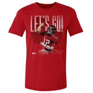 NFL トム・ブレイディ バッカニアーズ Tシャツ Let's Go Bold T-shirt 500level レッド｜selection-j