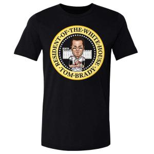 NFL トム・ブレイディ バッカニアーズ Tシャツ Resident Of The White House T-shirt 500level ブラック｜selection-j