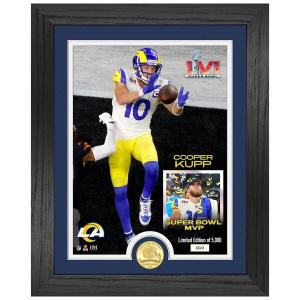 NFL クーパー・カップ ラムズ グッズ 第56回 スーパーボウル 優勝記念 Super Bowl LVI Champions MVP 写真 Highland Mint｜selection-j