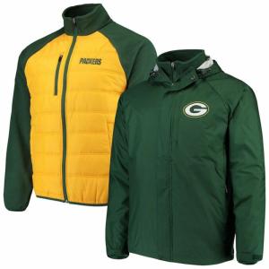 NFL パッカーズ ジャケット レインフォース  システム Reinforce 3 in 1 Systems アウター Jacket G-III グリーン 2212fsg｜selection-j