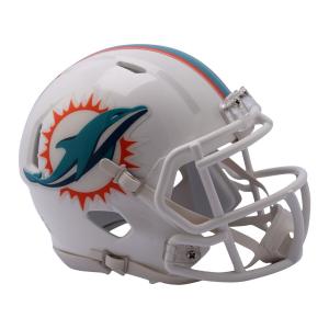 NFL ドルフィンズ ミニヘルメット Revolution Speed Mini Football Helmet Riddell｜selection-j