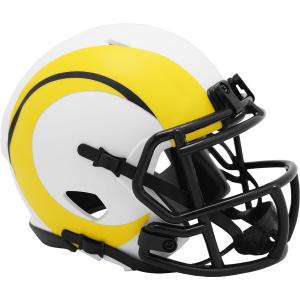 NFL ラムズ ミニヘルメット LUNAR Alternate Revolution Speed Mini Football Helmet Riddell｜selection-j