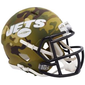 NFL ジェッツ ミニヘルメット Camo Alternate Revolution Speed Mini Football Helmet Riddell｜selection-j