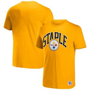 NFL パッカーズ Tシャツ NFL ロゴ Lockup T-Shirt Staple ステイプル ゴールド｜selection-j