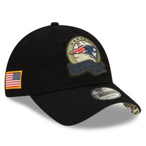 NFL ペイトリオッツ キャップ サルートトゥサービス 2022 Salute To Service 9TWENTY Adjustable Hat ニューエラ/New Era ブラック｜selection-j