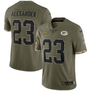 NFL ジェア・アレクサンダー パッカーズ ユニフォーム サルートトゥサービス2022 Salute To Service ジャージ ナイキ/Nike オリーブ｜selection-j