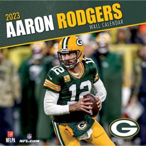 NFL アーロン・ロジャース パッカーズ カレンダー 2023年 12x12 プレイヤー 壁掛け Calendar Turner｜selection-j