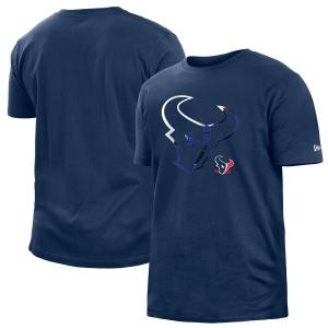 NFL テキサンズ Tシャツ 2022 サイドライン インク染め T-Shirt ニューエラ/New Era ネイビー｜selection-j