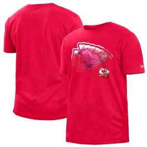NFL チーフス Tシャツ 2022 サイドライン インク染め T-Shirt ニューエラ/New Era レッド｜selection-j