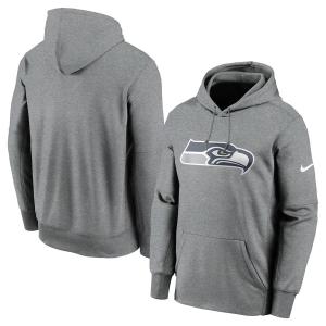 NFL シーホークス パーカー プライムロゴ Therma Pullover Hoodie ナイキ/Nike グレー｜selection-j