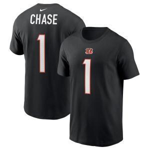 NFL ジャマール・チェイス ベンガルズ Tシャツ Player ネーム＆ナンバー T-shirt 23nplf ナイキ/Nike ブラック｜selection-j