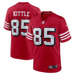 NFL ジョージ・キトル 49ers ユニフォーム オルタネイト Game Jersey ナイキ/Nike スカーレット 23nplf｜selection-j