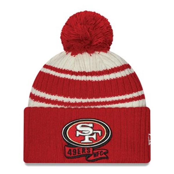 NFL 49ers ニットキャップ 2022 サイドライン Sideline Sport Cuffe...