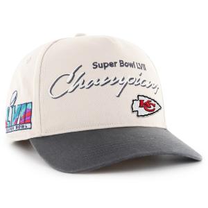 NFL チーフス キャップ 第57回 スーパーボウル 優勝記念 Chamberlain Two-Tone Hitch Adjustable Hat 47Brand クリーム｜selection-j