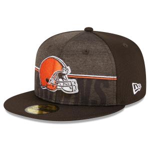 NFL ブラウンズ キャップ トレーニングキャンプ2023 59FIFTY Fitted Hat ニューエラ/New Era ブラウン｜selection-j