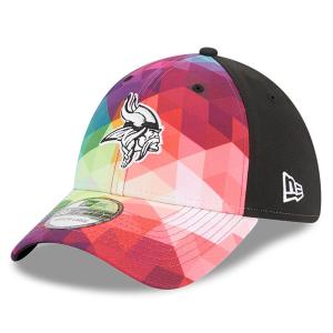 NFL バイキングス キャップ クルーシャルキャッチ 2023 39THIRTY Flex Cap ニューエラ/New Era ピンク｜selection-j