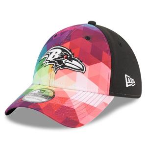 NFL レイブンズ キャップ クルーシャルキャッチ 2023 39THIRTY Flex Cap ニューエラ/New Era ピンク｜selection-j